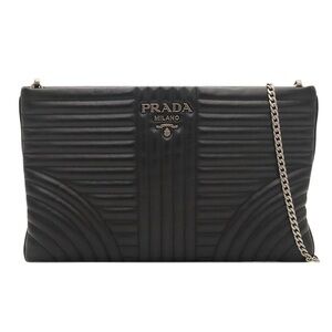 Prada Diagramme Clutch Wallet On Chain